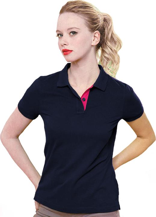 Produktbild Asquith & Fox Kurzarm Kontrast Polo Shirt (XL)