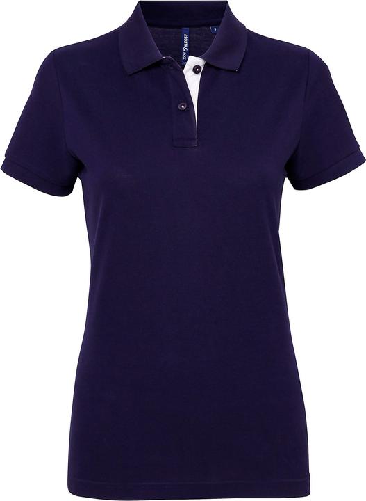 Image du produit Asquith & Fox Polo contrasté à manches courtes (M)