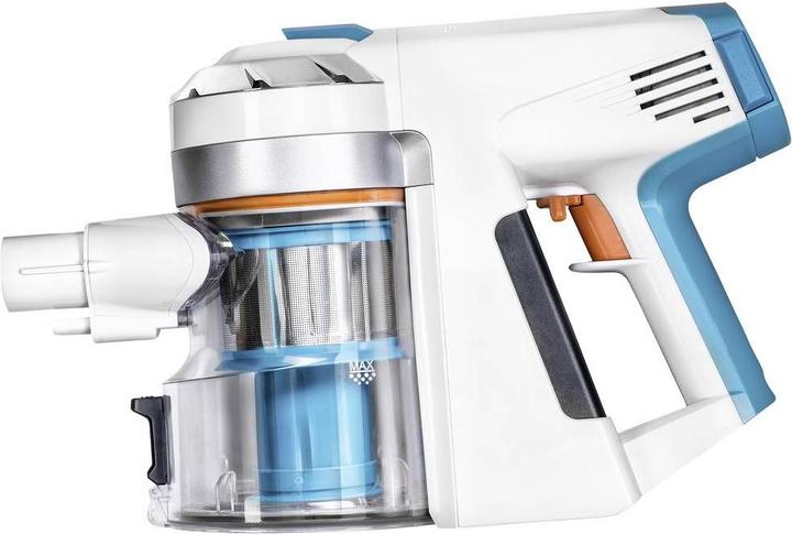 Actual product image Genius X7 Cordless Vacuum Cleaner Deluxe Set, 23 pcs. with EU Plug, Turquoise White