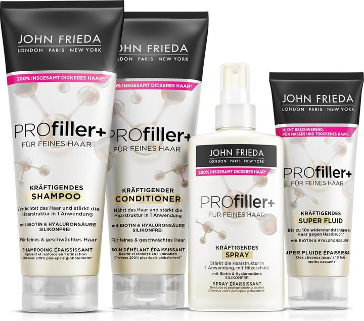 Actual product image John Frieda ProFiller+ Shampoo 75ml (75 ml, Liquid shampoo)