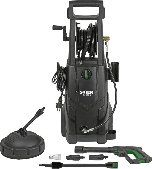Produktbild Stier Garden STIER Hochdruckreiniger SDR-160, 2200 W, 165 bar, 378 l/h (Netzbetrieb)
