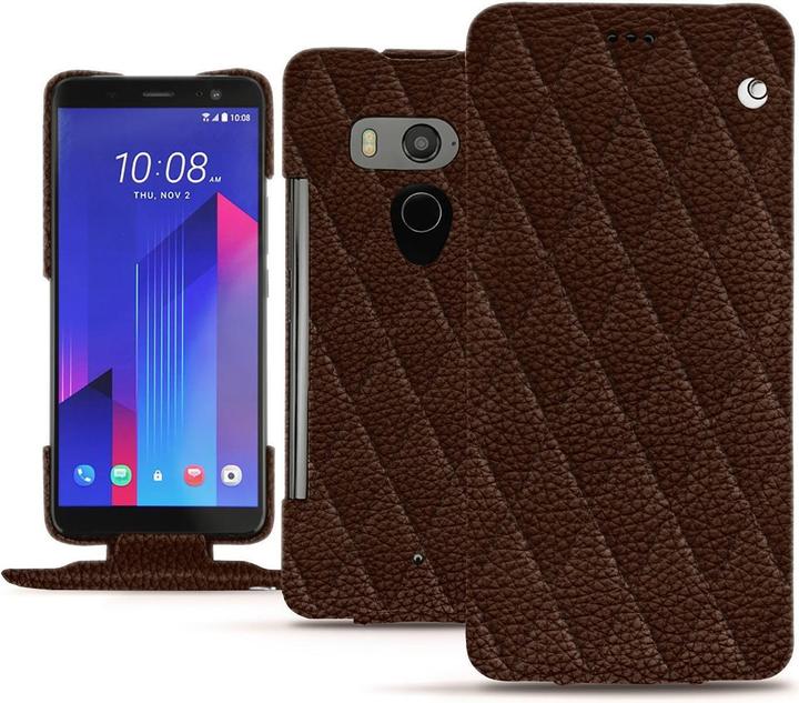 Productafbeelding Noreve Lederen omslag verticaal (HTC U11+)