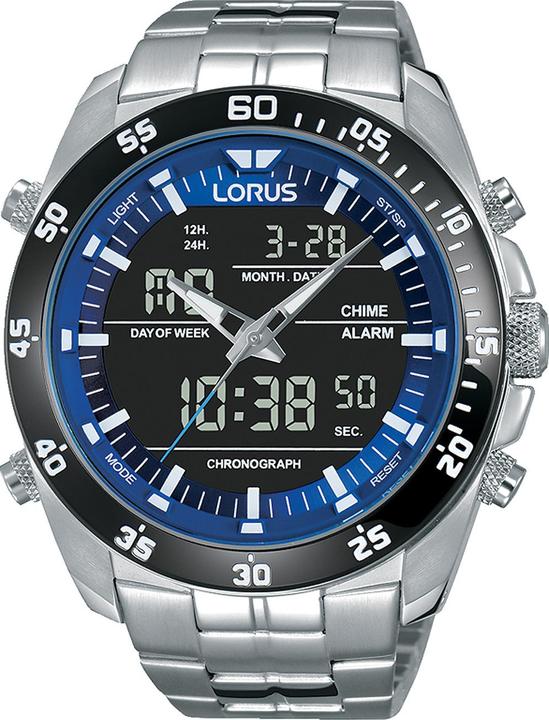 Immagine prodotto Lorus Sport (Orologio digitale, Orologio da polso analogico, 46 mm)