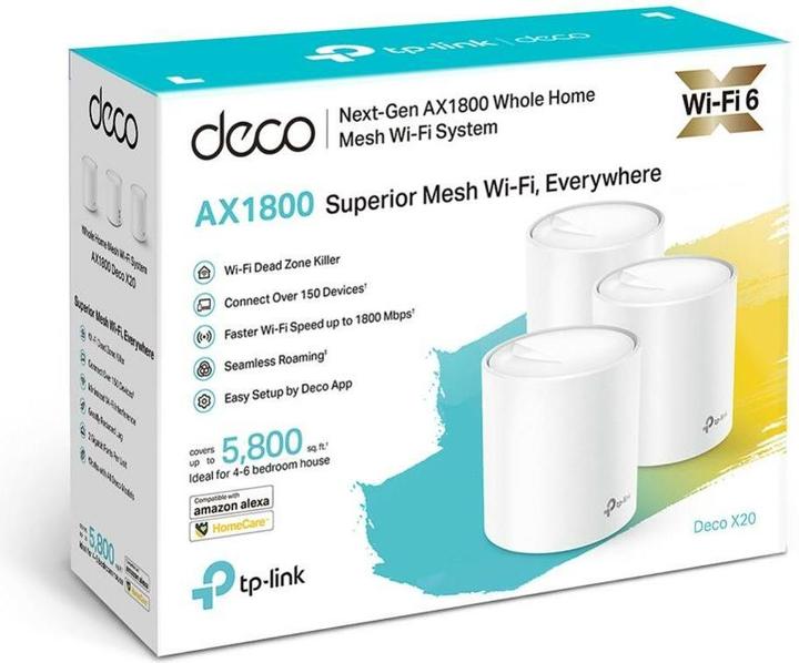 Actual product image TP-Link Deco X20 Set of 3