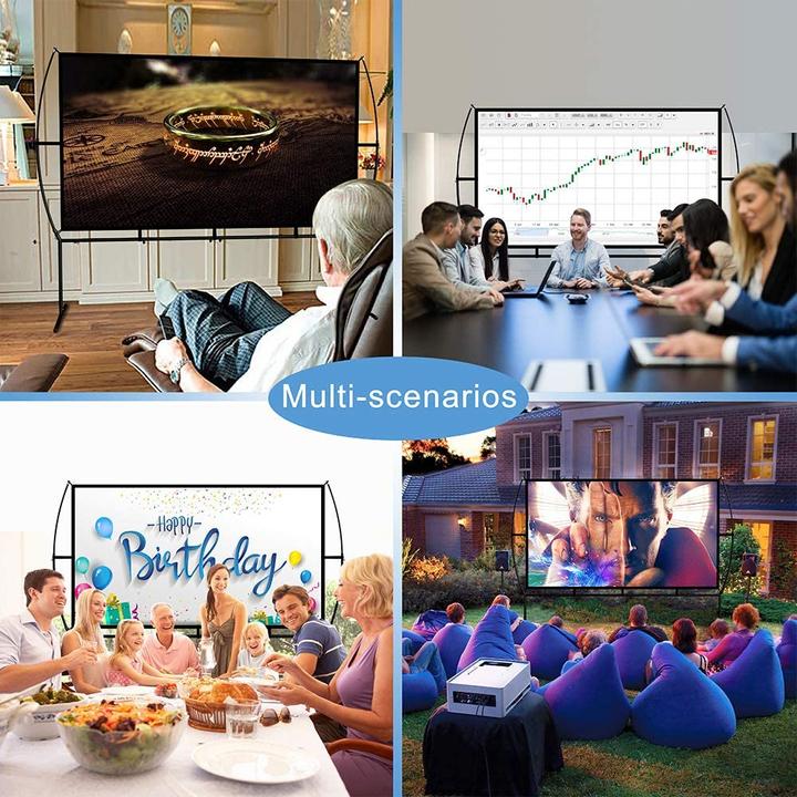 Actual product image Getco Tech Projector screen (100", 16:9)
