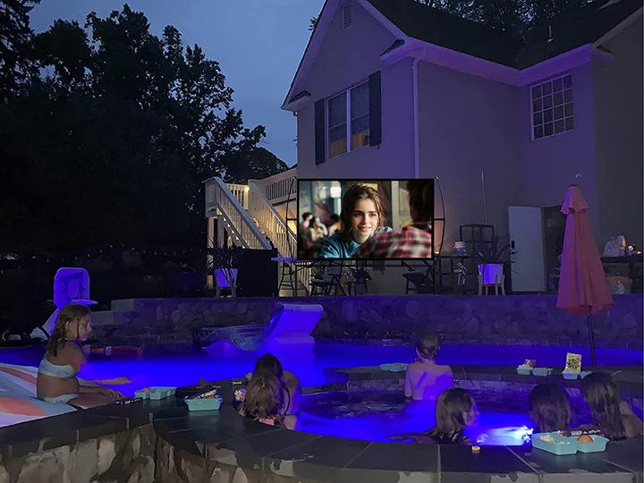 Actual product image Getco Tech Projector screen (100", 16:9)