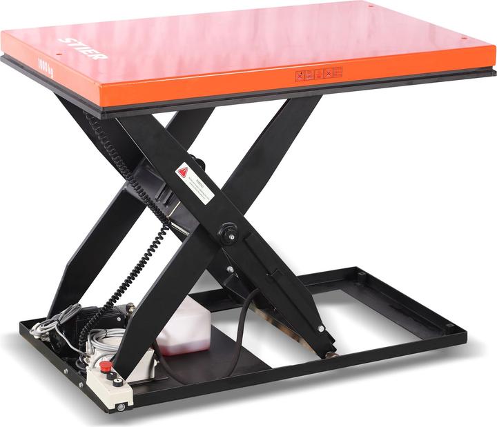 Immagine prodotto Stier Tavolo elevatore a forbice Portata 3000kg Piattaforma 1300x800mm