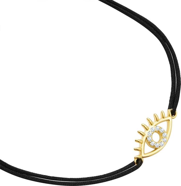 Immagine prodotto Glanzstücke München Bracciale da donna "occhio che vede" in argento 925 - 34664 (22 cm, Argento)