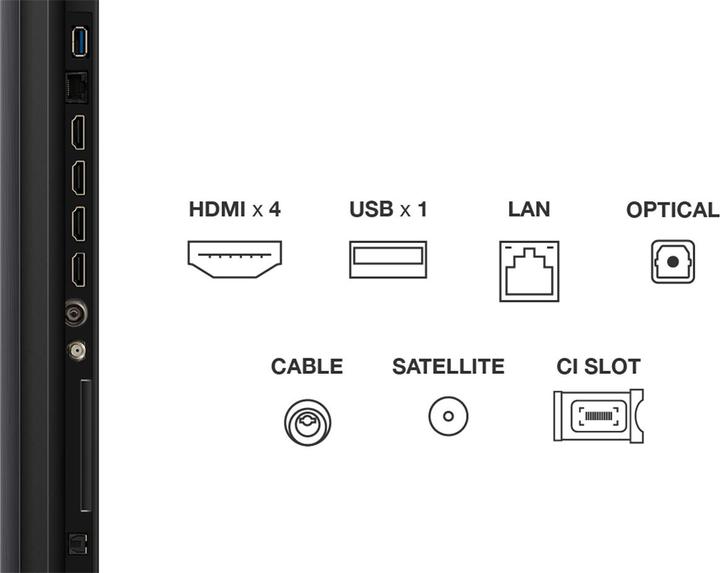 Actual product image TCL 85C7K (85", Mini-LED, 4K, 2025)
