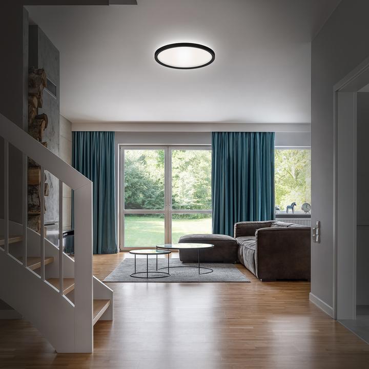 Produktbild Briloner LED Bad-Deckenleuchte, schwarz, LED/22W (2900 lm)