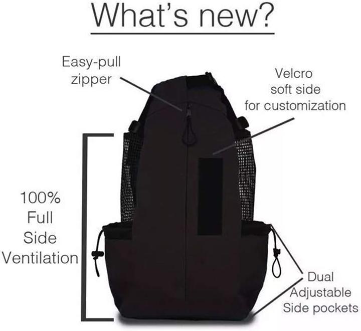 Produktbild WLDOCA Hunderucksack (Katze, Hund, Faltbar, Atmungsaktiv)