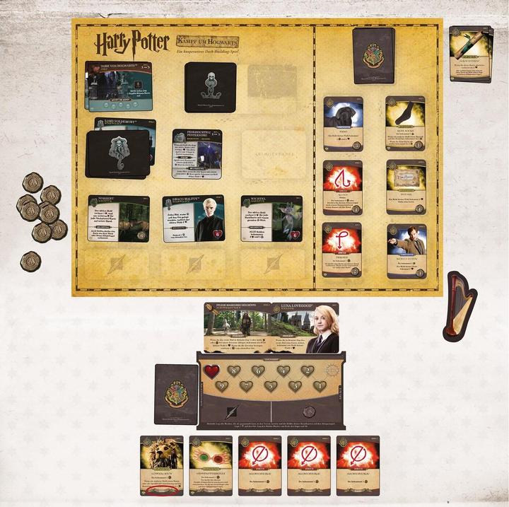 Actual product image Kosmos Harry Potter - Battle for Hogwarts - The Monster Box of Monsters - Expansion (German)