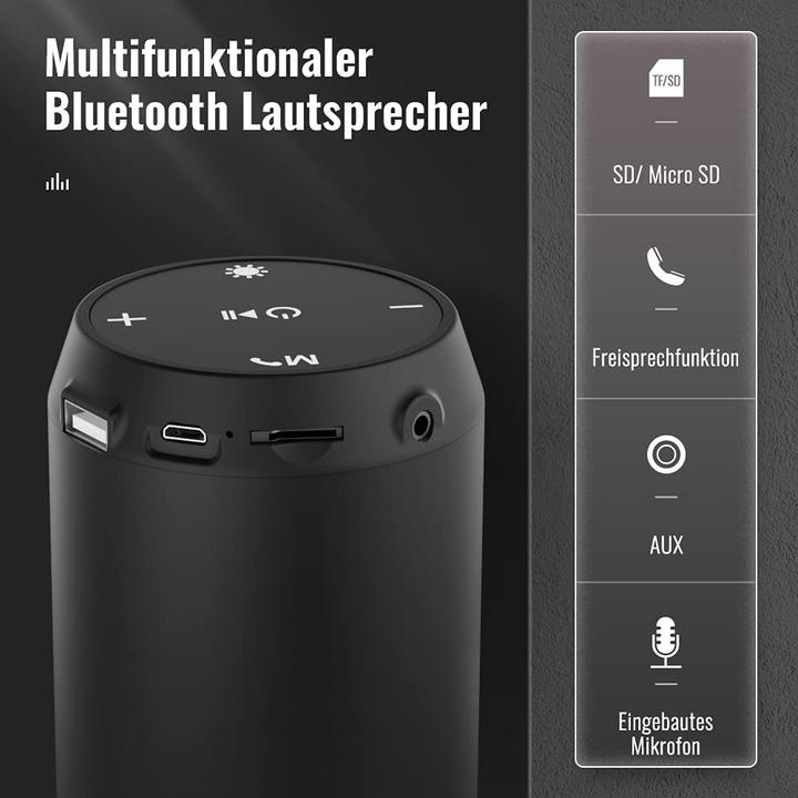 Image du produit Elehot Boîte à musique LED portable (14 h)