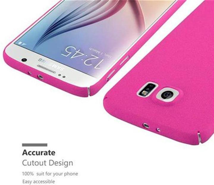 Image du produit Cadorabo Couverture rigide Frosty Cover (Samsung Galaxy S6)