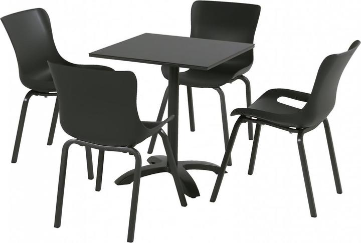 Actual product image Hartman Sophie Studio HPL Bistro Table 68x68cm Flip Xerix frame, Antracite HPL (68 cm)