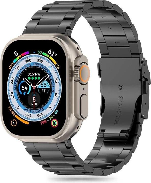 Tech-Protect Stainless Pro Strap for Apple Watch 4 / 5 / 6 / 7 / 8 / 9 / SE / Ultra 1 / 2 (42 / 44 / (Stainless steel)