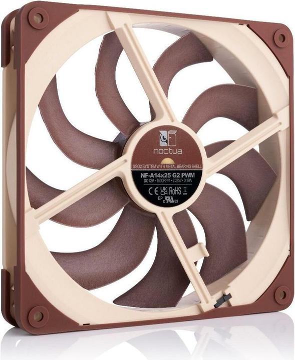 Image du produit Noctua NF-A14x25 G2 PWM (140 mm, 1 x)