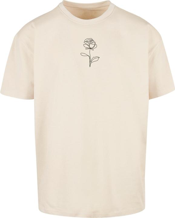 Actual product image Merchcode Rose Heavy Oversize Tee - 112901 (L)