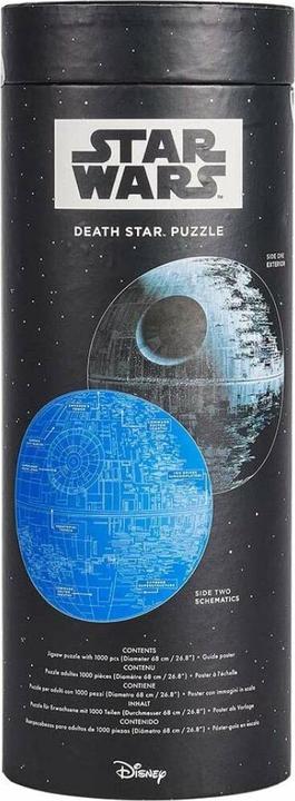 Actual product image Ridley's Games Star Wars Death Star double-sided jigsaw puzzle (1000 pieces)