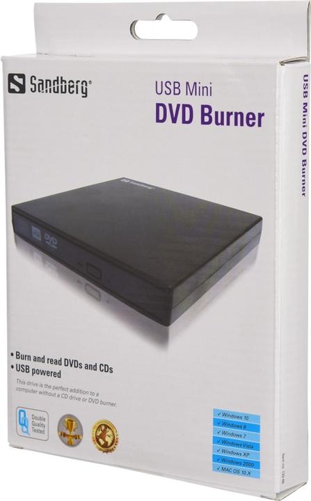 Actual product image Sandberg Mini (DVD writer)