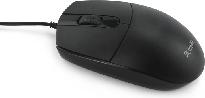 Immagine prodotto equip Mouse ottico USB-C Comp. destro/sinistro 1,5m nero (Cablato)