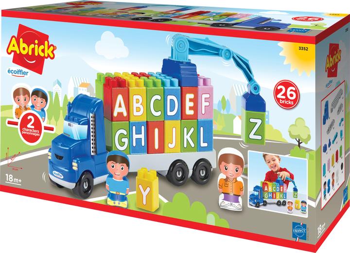 Immagine prodotto Abrick Camion con gru e lettere