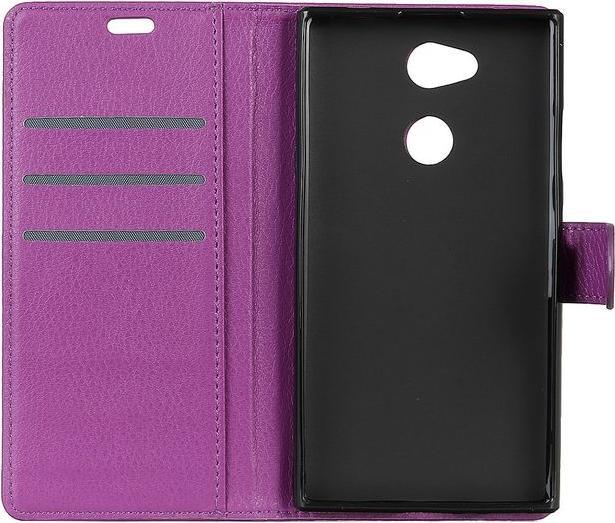 Actual product image MU Classic Bookcover sleeve with litchite texture (Sony Xperia XA2 Ultra)