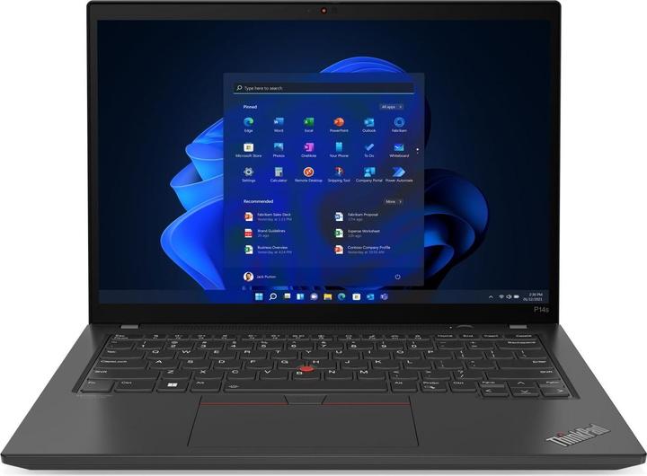 Produktbild Lenovo ThinkPad P14s Gen 4 (14", Intel Core i7-1370P, 32 GB, 1000 GB, DE)