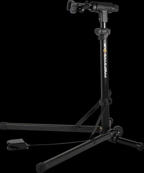 Image du produit Topeak Support de montage PrepStand eUP PRO, avec assistant de levage, pour EBikes avec 4 pieds, pliable