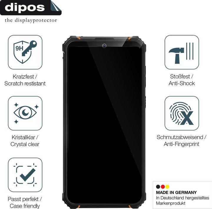 Image du produit Dipos Anti-Shock Film de Protection d’écran (1 pièce(s), Hotwav W10)