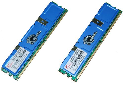 G.Skill Performance (2 x 2GB, 800 MHz, DDR2-RAM, DIMM)