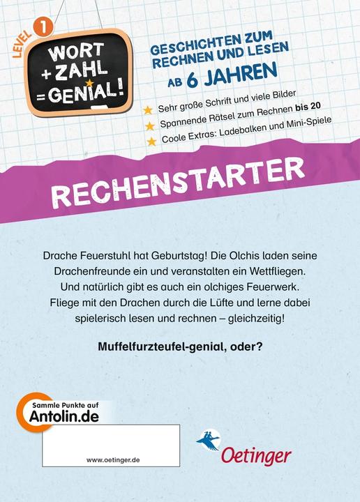 Produktbild Wort + Zahl Olchis Drachenfest (Deutsch, Erhard Dietl, 2023)