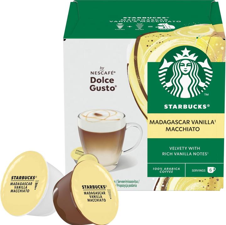 Produktbild Starbucks Vanilla Macchiato by Nescafé Dolce Gusto (6 x Port.)
