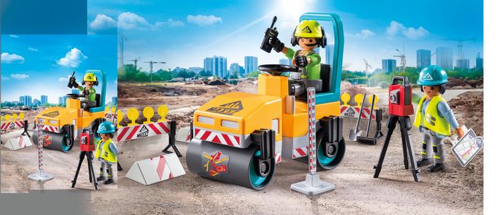 Produktbild Playmobil Strassenbaustelle (71751, Playmobil Action Heroes)