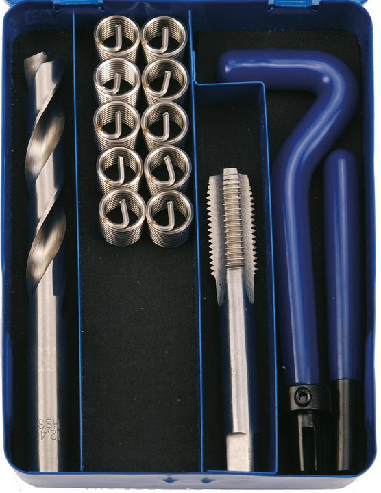 Immagine prodotto BGS Kit di riparazione per filetti M12 x 1,25 mm 14 pz.