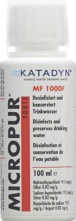 Actual product image Katadyn Forte MF 1,000F