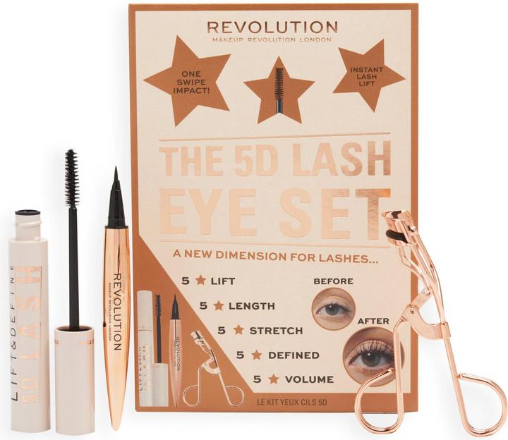 Actual product image Makeup Revolution 5D Lash Eye Set (Super Black)