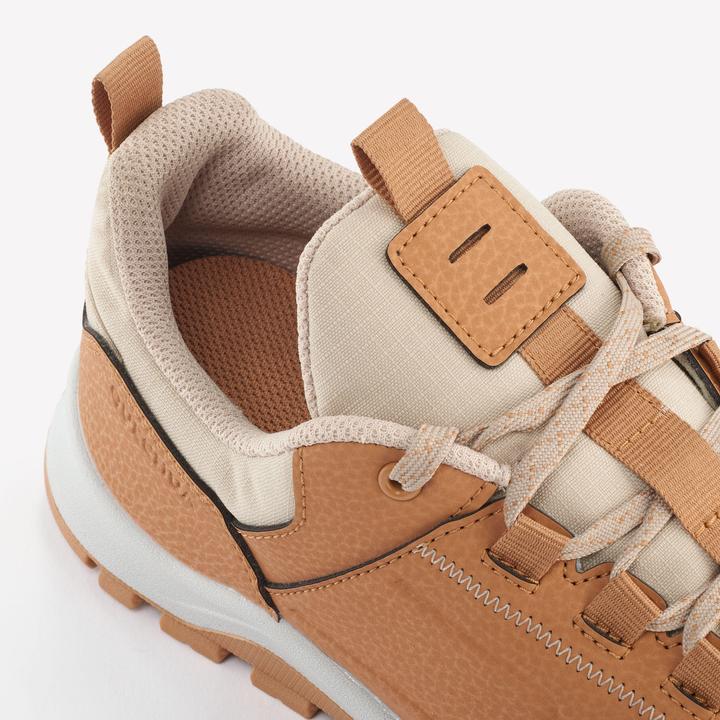 Produktbild Quechua Wanderschuhe Kinder Grösse 35–38 niedrig Schnürung Wandern - NH500 braun (37)