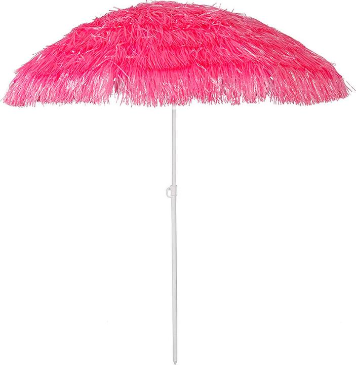 Produktbild Mojawo Hawaii Sonnenschirm Gartenschirm Strandschirm Ø1,6m Pink knickbar