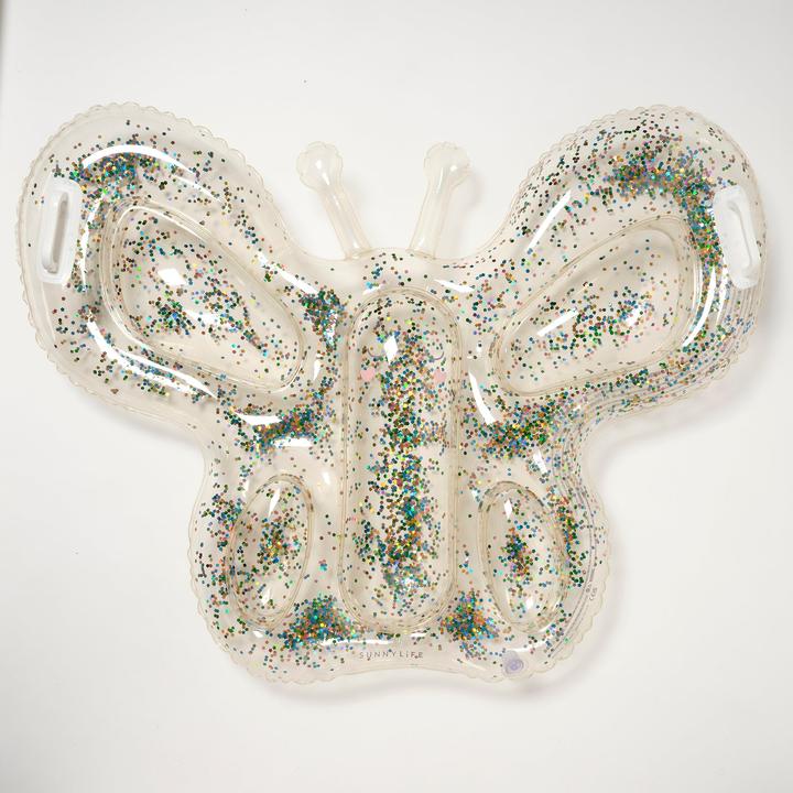 Actual product image Sunnylife Kinder Luftmatratze Cotton Candy Glitter