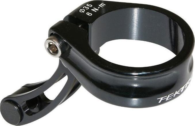 P2R Collier de serrage tige de selle avec arrêt de gaine aluminium cyclo-cross