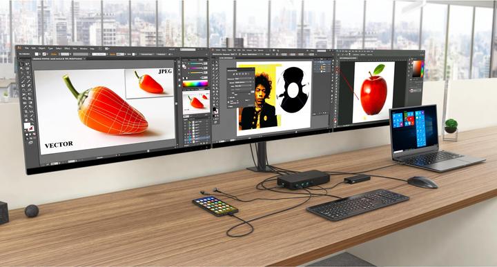 Produktbild i-tec Triple 4K (USB-C, 12 Ports)