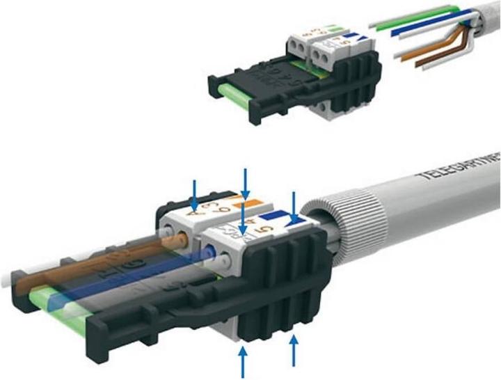 Produktbild Telegärtner RJ45 Steckverbinder Stecker 6A geschirmt