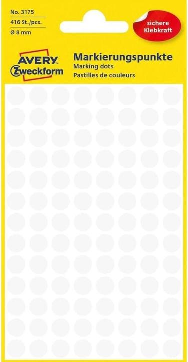 Actual product image Avery Markierungspunkte
