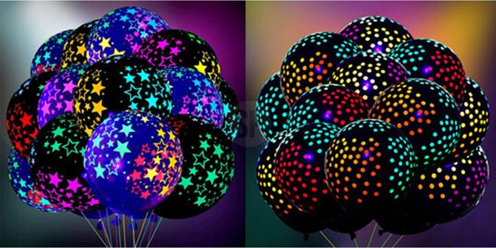 Produktbild Neonballons, leuchten im Dunkeln, 10 Stk