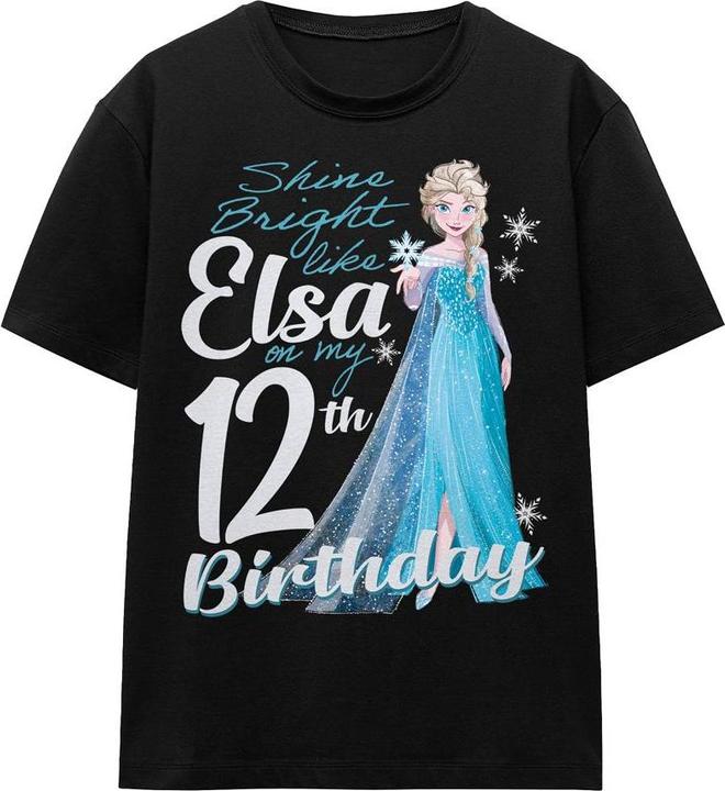 Produktbild Disney Frozen Bright Like Elsa TShirt 12er Geburstag (XL)