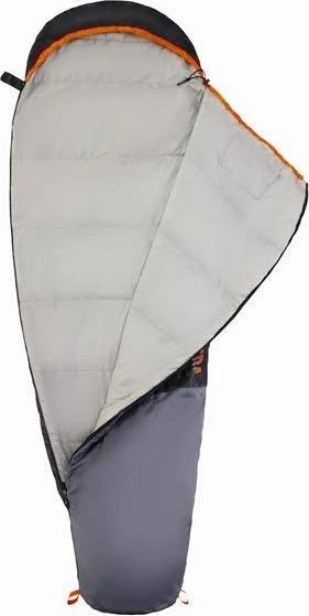 Actual product image Nils Nc1705 Sleeping Bag Ultralight Grey-Orange Camp (215 cm)
