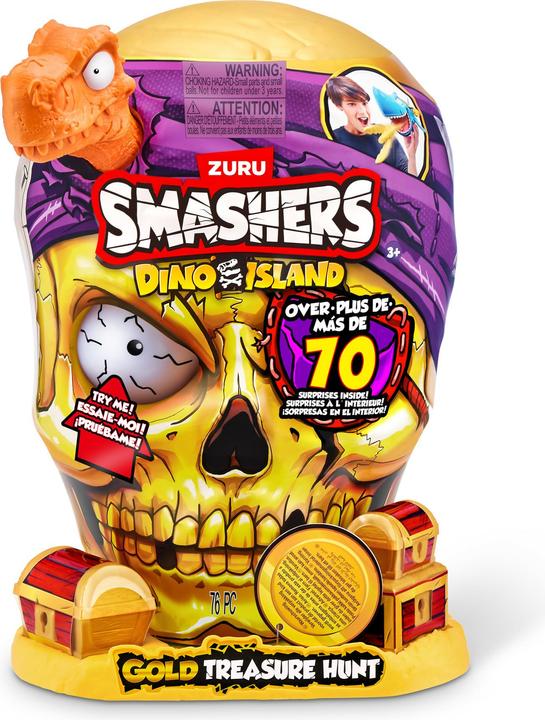 Actual product image Zuru Dino Island Gold Treasure Hunt