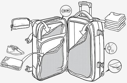 Produktbild Burton Wheelie Flight (40 l, M (50 - 90l))
