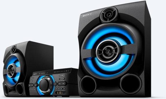 Actual product image Sony Mhc-M60d (CD player, Bluetooth)
